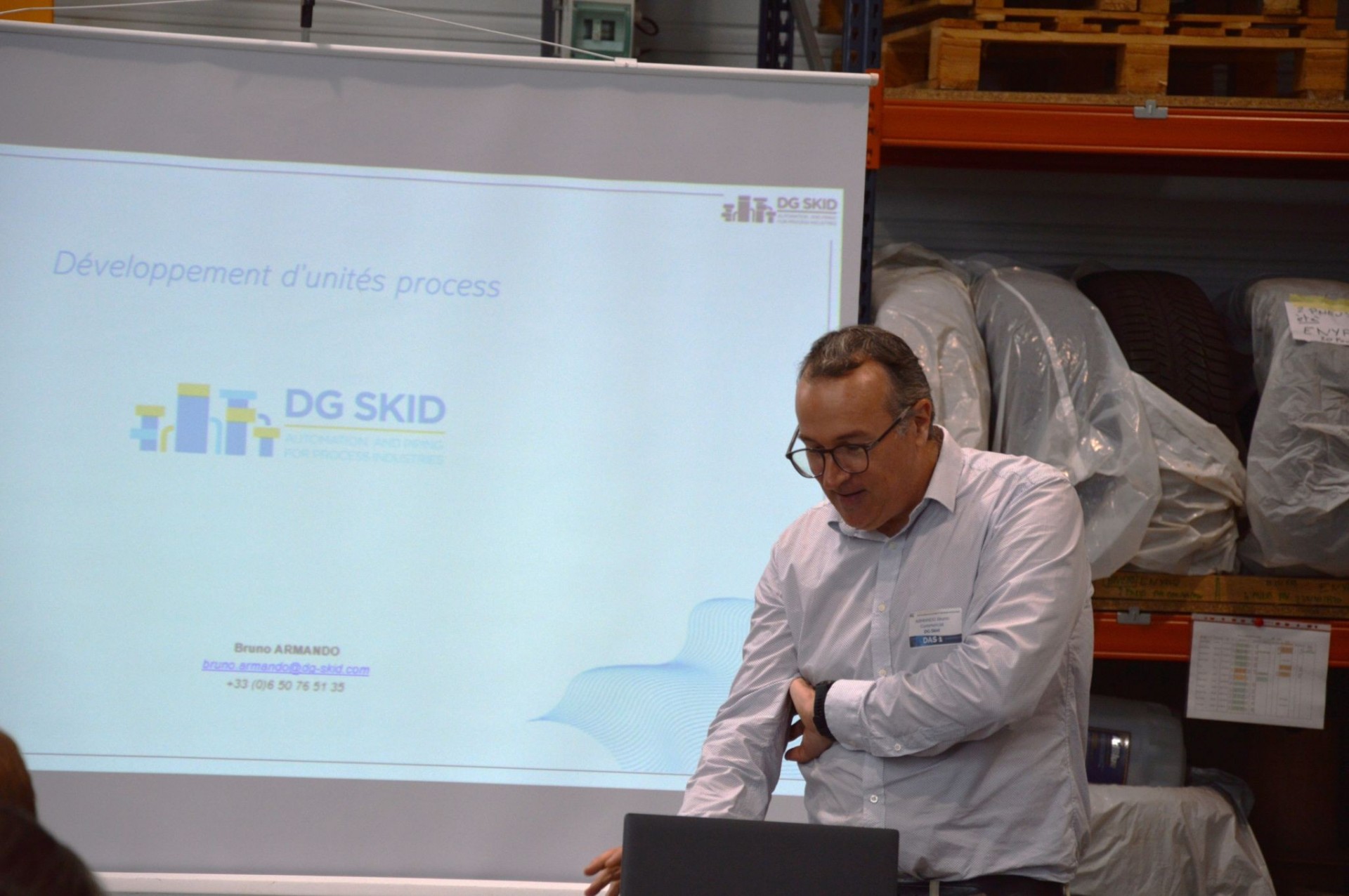 Pr&eacute;sentation DG SKID lors de la pl&eacute;ni&egrave;re sur les &eacute;quipements industriels nucl&eacute;aires